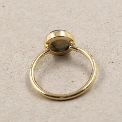Labradorite Handmade Ring,sterling Solid 925..