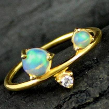 Wedding Jewelry,exclusive Opal Stacking..