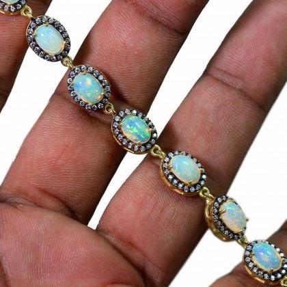 Majestic Wedding Jewelry,ethiopian Opal..