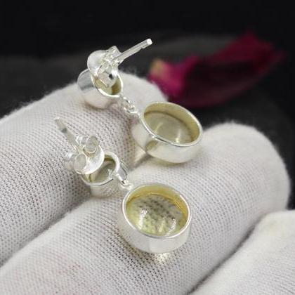 Exquisite Lemon Quartz Cabochon Necklace Earring..