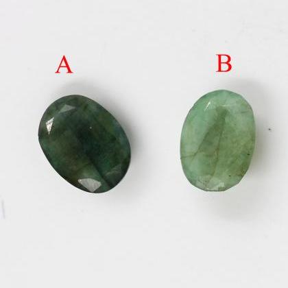 Natural Emerald Gemstone Ring, Handmade Emerald..