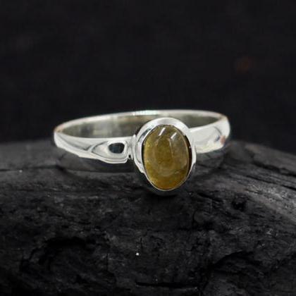 Exquisite Tourmaline Ring,stacking Handmade..